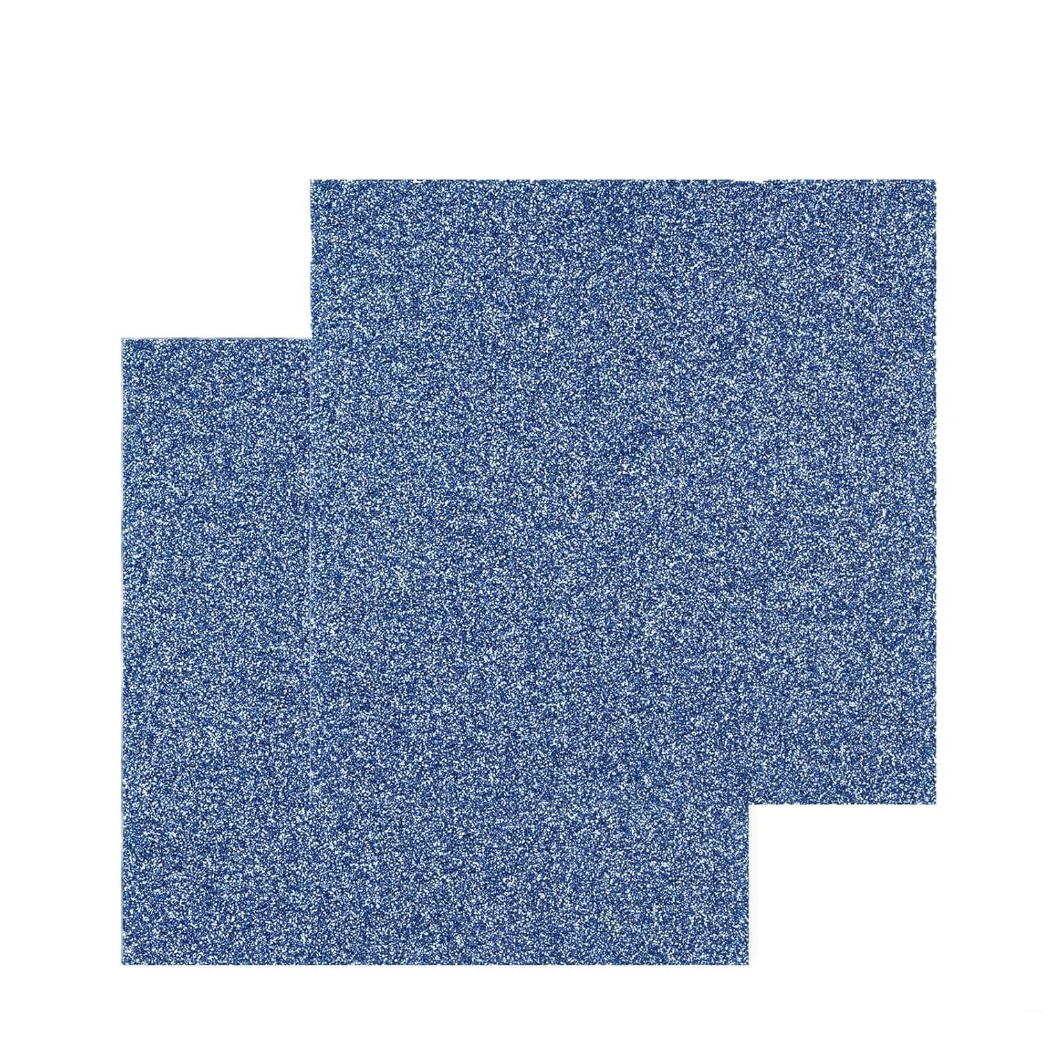 Blue Glitter Acrylic Sheets