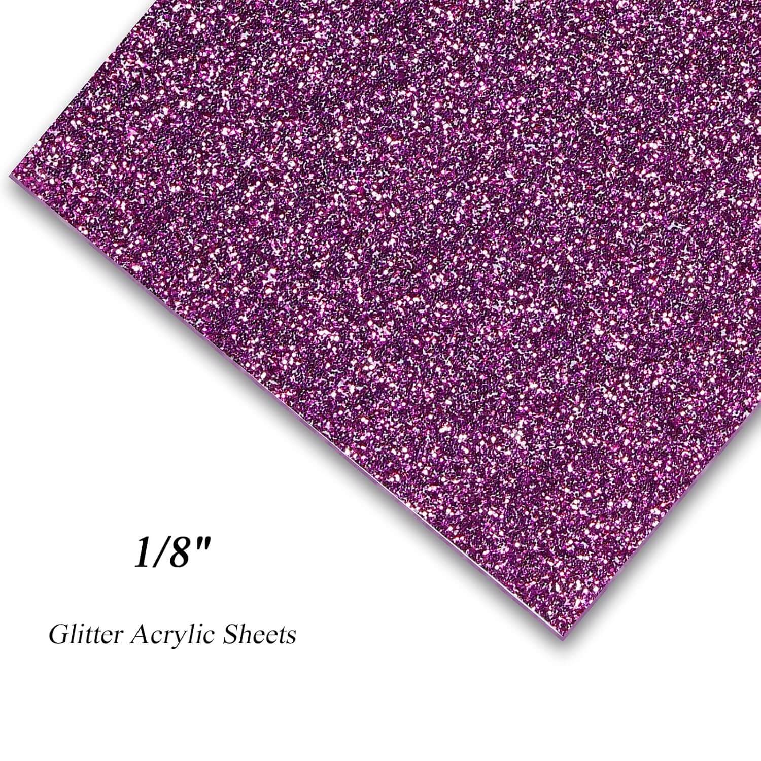 Blue Glitter Acrylic Sheets3