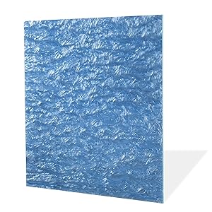 3pcs Pearlescent Ripple Acrylic Sheets – 1/8″ Thick Cast Plexiglass 3pcs Pearlescent Ripple Acrylic Sheets – 1/8" Thick Cast Plexiglass