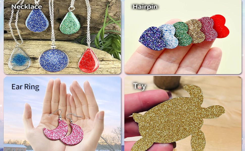 4pcs Glitter Acrylic Sheets Set – Glossy 1/8 Cast Plexiglass for DIY Crafts and Decor 4pcs Glitter Acrylic Sheets Set – Glossy 1/8 Cast Plexiglass for DIY Crafts and Decor