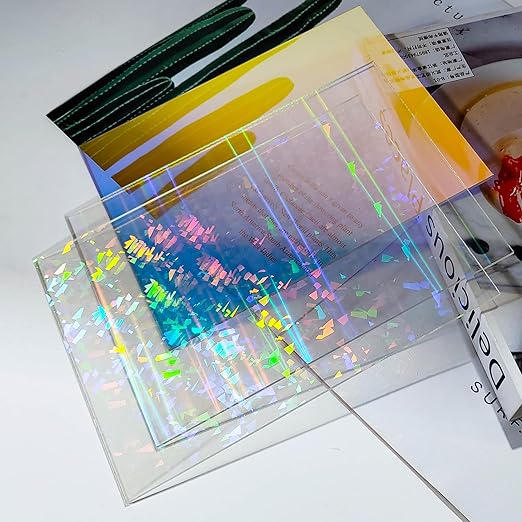 3pcs Iridescent Holographic Acrylic Sheets – PMMA Panels for Laser Cutting and Crafts 3pcs Iridescent Holographic Acrylic Sheets – PMMA Panels for Laser Cutting and Crafts