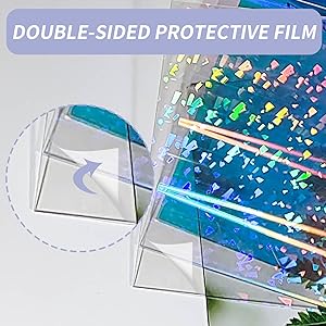 3pcs Iridescent Holographic Acrylic Sheets – PMMA Panels for Laser Cutting and Crafts 3pcs Iridescent Holographic Acrylic Sheets – PMMA Panels for Laser Cutting and Crafts