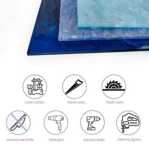 Ocean Blue Cast Acrylic Sheets4