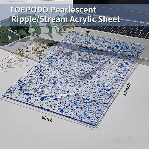Translucent Acrylic Sheet Irregular Glitter3