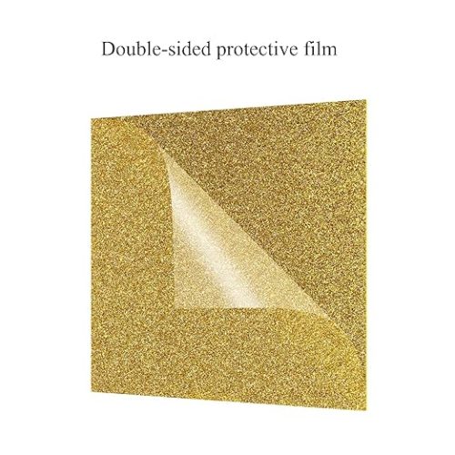 Acrylic Sheets Both-Side Glitter Cast Sparkly Acrylic Sheet(2, Blue, 12x12 Inch)