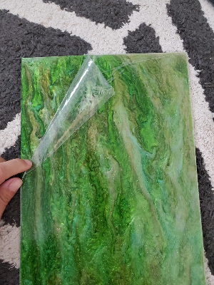 Deep Green Glitter Acrylic Sheets