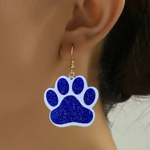 Blue Glitter Acrylic