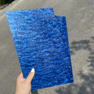 Ocean Blue Cast Acrylic Sheets