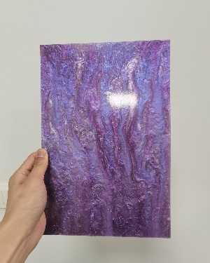 Purple Glitter Acrylic Sheet