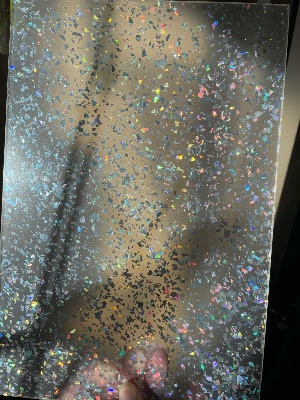 Pearlescent Ripple Acrylic Sheets