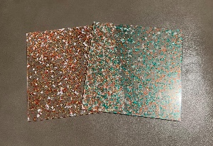 Pearlescent Ripple Acrylic Sheets